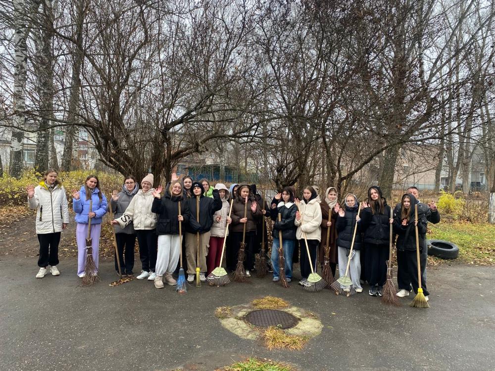 Благоустройство территории колледжа