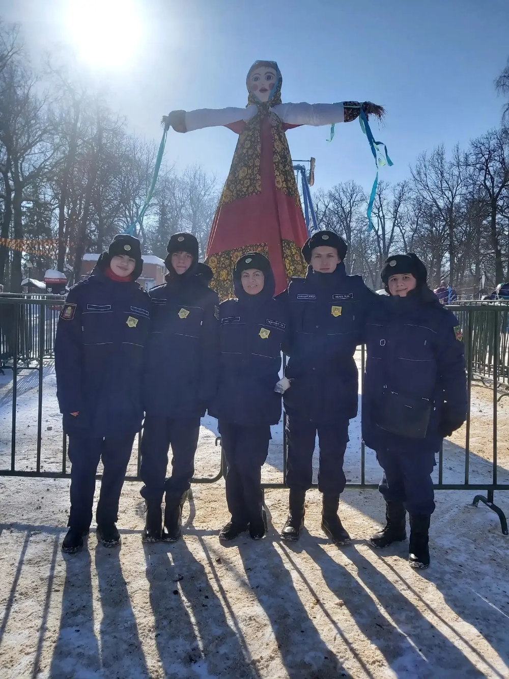 Студенческий отряд «Тигры»: надёжные защитники праздника Масленица