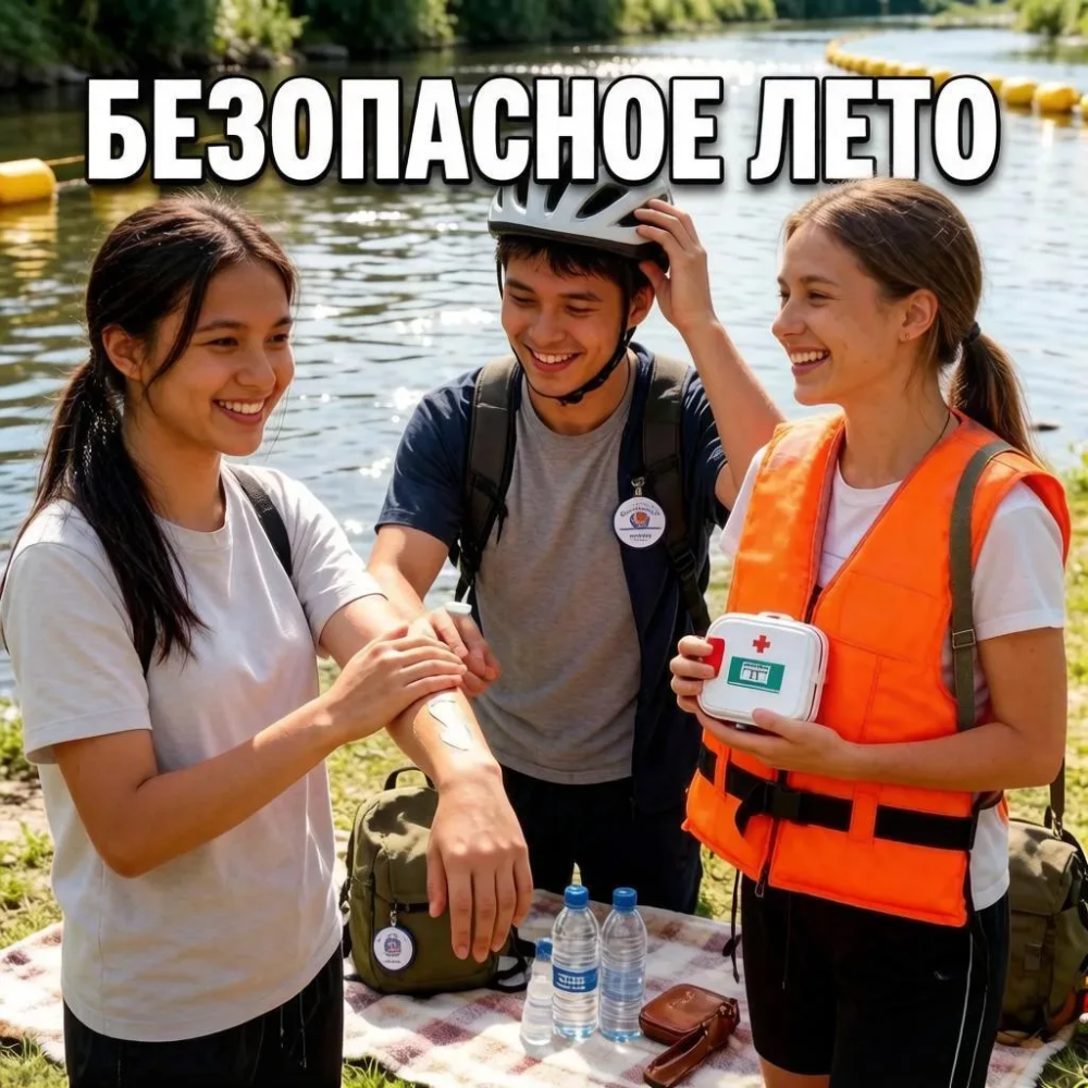 🌞 Лето — время свободы, но не время беспечности!
